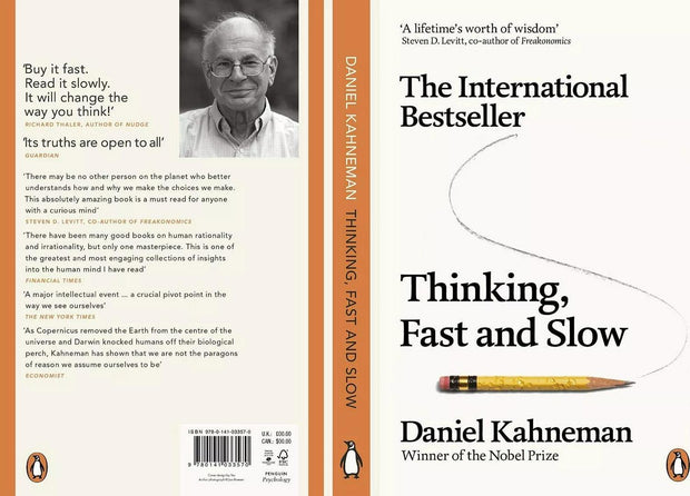 ** Thinking, Fast and Slow Daniel Paperback Book - A Groundbreaking Tour of the Mind****