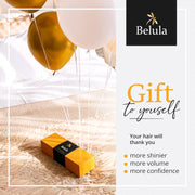 "Belula 100% Boar Bristle Hairbrush Set - Restore Shine And Texture, Ideal for Thin and Fine Hair. Complete with Wooden Comb, Travel Bag, and Spa Headband!"