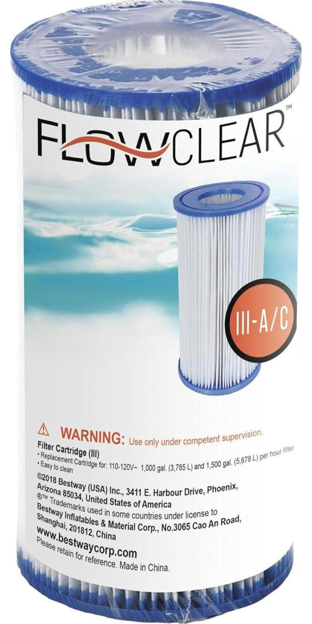 ** Bestway Flowclear Filter Pump Cartridge Twin Pack - Keep Your Pool Water Clean and Clear****