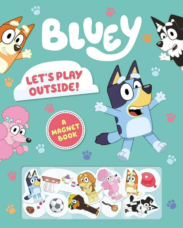 ** Bluey's Magnetic Playbook: Outdoor Adventures Edition****