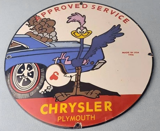 Vintage Retro Round Speed Demon Colt Boston Maine Coca-Cola Chrysler Marlin BMW Ford Glock Aviation Budweiser Decorative Metal Sign