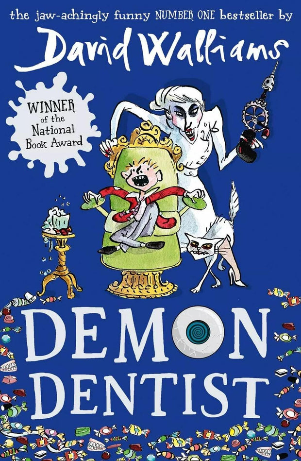 "Demon Dentist by David Walliams | Laugh-Out-Loud Paperback Book"