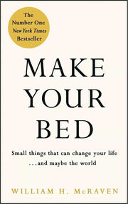 ** Make Your Bed by William H. McRaven | No. 1 New York Times Bestseller | Inspirational Hardcover Book****