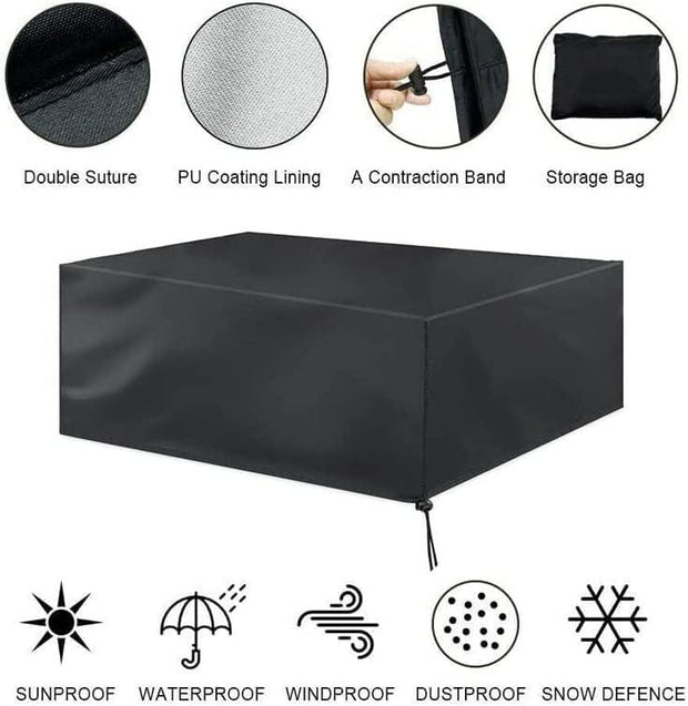 ** Heavy Duty Waterproof Outdoor Furniture Cover - Protect Your Patio Set from Rain and Snow****