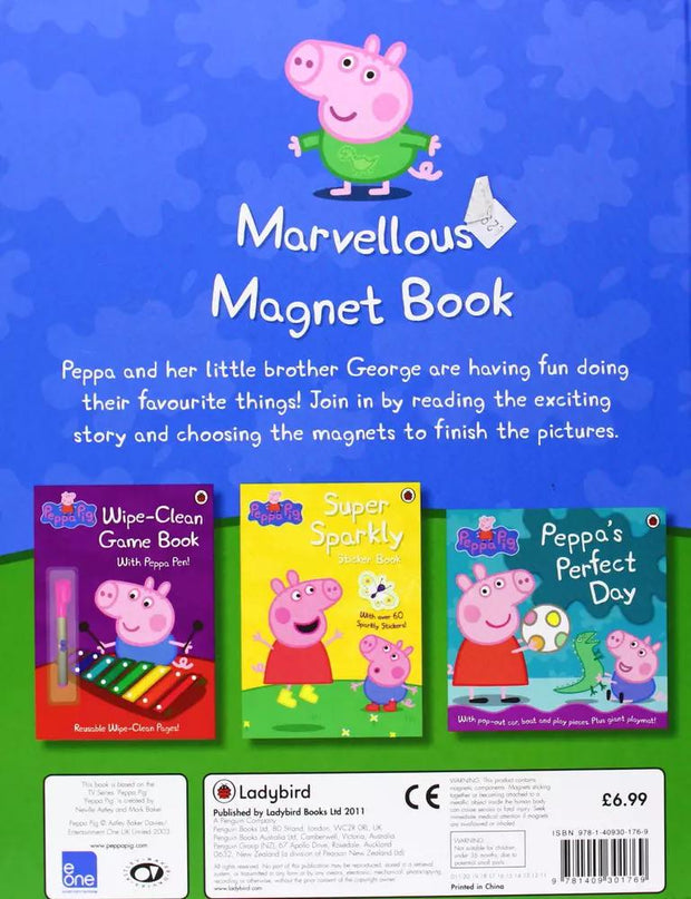 Peppa Pig: Marvellous Magnet Book - Interactive Hardcover Picture Book