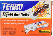 ** TERRO Liquid Ant Killer Baits - 6 Bait Stations for Effective Pest Control** **