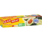 Glad Cling Wrap Caterer's Pack 300m With Ezy Cutter Bar Catering