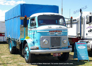 1960 TRUCK Retro/ Vintage Tin Metal Sign Historic Trucks Man Cave, Wall Home Décor, Shed-Garage, and Bar