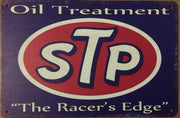 STP Garage Rustic Look Vintage Tin Signs Man Cave, Shed and Bar Sign,