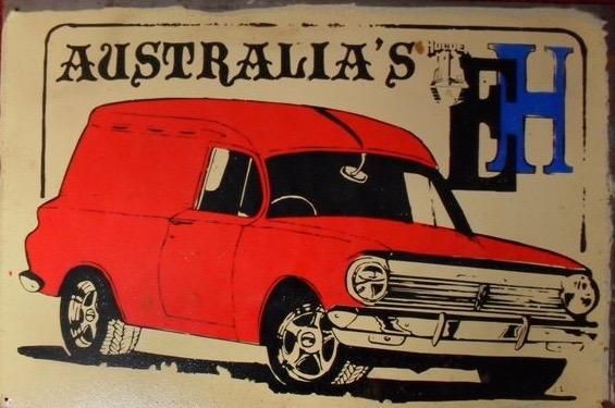 AUSTRALIAS EH  metal sign 20 x 30 cm free postage - TinSignFactoryAustralia